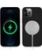 Apple iPhone 13 Pro Max Uyumlu Kılıf Zore Silksafe Wireless Kapak, Siyah 1