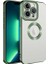 Apple iPhone 13 Pro Uyumlu Kılıf Kamera Korumalı Logo Gösteren Zore Omega Kapak, Yeşil 1
