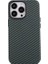 Apple iPhone 13 Pro Uyumlu Kılıf Karbon Fiber Tasarımlı Zore Karbono Kapak, Koyu Yeşil 1