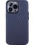 Apple iPhone 13 Pro Uyumlu Kılıf Karbon Fiber Tasarımlı Zore Karbono Kapak, Lacivert 1