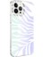 Apple iPhone 13 Pro Uyumlu Kılıf Zore M-Blue Desenli Kapak, Zebra No1 1