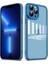 Apple iPhone 12 Pro Max Uyumlu Kılıf Kamera Korumalı Transparan Zore Post Kapak, Mavi 1