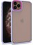 Apple iPhone 12 Pro Uyumlu Kılıf Zore Flora Kapak, Lila 1
