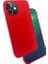 Apple iPhone 12 Uyumlu Kılıf Zore Silk Silikon, Kırmızı 1