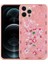 Apple iPhone 13 Pro Max Uyumlu Kılıf Desenli Sert Silikon Zore Mumila Kapak, Pink Mouse 1