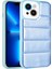 Apple iPhone 13 Uyumlu Kılıf Kamera Korumalı Airbagli Renkli Zore Seksek Kapak, Mavi 1