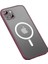 Apple iPhone 13 Uyumlu Kılıf Zore Mokka Wireless Kapak, Koyu Mor 1