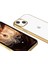 Apple iPhone 13 Uyumlu Kılıf Zore Pixel Kapak, Gold 1
