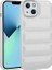 Apple iPhone 14 Plus Uyumlu Kılıf Kamera Korumalı Parlak Airbag'li Zore Galya Kapak, Beyaz 1
