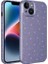 Apple iPhone 14 Plus Uyumlu Kılıf Kamera Korumalı Simli Lüks Zore Koton Kapak, Mor 1