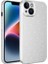 Apple iPhone 14 Plus Uyumlu Kılıf Kamera Korumalı Simli Lüks Zore Koton Kapak, Beyaz 1