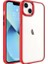 Apple iPhone 14 Plus Uyumlu Kılıf Zore Krom Kapak, Kırmızı 1
