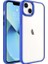 Apple iPhone 14 Plus Uyumlu Kılıf Zore Krom Kapak, Lacivert 1