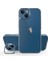 Apple iPhone 14 Plus Uyumlu Kılıf Zore Skuba Kapak, Mavi 1