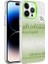 Apple iPhone 14 Pro Max Uyumlu Kılıf Mermer Desenli Zore Marbello Kapak, Yeşil 1