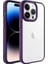 Apple iPhone 14 Pro Max Uyumlu Kılıf Zore Krom Kapak, Derin Mor 1
