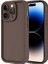Apple iPhone 14 Pro Max Uyumlu Kılıf Kamera Korumalı Zore Ananas Kapak, Kahverengi 1