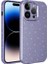 Apple iPhone 14 Pro Max Uyumlu Kılıf Kamera Korumalı Simli Lüks Zore Koton Kapak, Mor 1