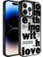 Apple iPhone 14 Pro Uyumlu Kılıf Aynalı Desenli Kamera Korumalı Parlak Zore Mirror Kapak, Love 1