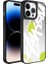 Apple iPhone 14 Pro Uyumlu Kılıf Aynalı Desenli Kamera Korumalı Parlak Zore Mirror Kapak, Yazı 1