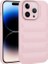 Apple iPhone 14 Pro Uyumlu Kılıf Kamera Korumalı Parlak Airbag'li Zore Galya Kapak, Pembe 1