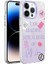 Apple iPhone 14 Pro Uyumlu Kılıf Mermer Desenli Zore Marbello Kapak, Mor 1