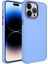 Apple iPhone 14 Pro Uyumlu Kılıf Metal Çerçeve ve Buton Tasarımlı Silikon Zore Luna Kapak, Lila 1