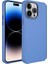 Apple iPhone 14 Pro Uyumlu Kılıf Metal Çerçeve ve Buton Tasarımlı Silikon Zore Luna Kapak, Lavendery Gray 1