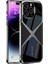 Apple iPhone 14 Pro Uyumlu Kılıf Ultra Ince Kamera Korumalı Pc + Deri Arka Yüzey Zore X-Pro Kapak 1