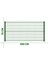 TEL ÇİT SİSTEMLERİ PANEL ÇİT TAKIM (1 ADET PANEL ÇİT TELİ 75X250 CM + 1 ADET PANEL ÇİT DİREĞİ 75 CM) 2