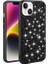 Apple iPhone 14 Uyumlu Kılıf Parlak Taşlı Tasarım Zore Linea Kapak, Siyah 1