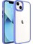 Apple iPhone 14 Uyumlu Kılıf Zore Krom Kapak, Lavendery Gray 1