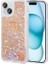 Apple iPhone 15 Plus Uyumlu Kılıf Zore Milce Kapak, Gold 1
