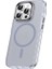 Apple iPhone 15 Pro Max Uyumlu Kılıf Airbagli Magsafe Wireless Şarj Özellikli Lens Koruyuculu Zore Klaptika Kapak, Gri 1