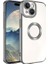 Apple iPhone 15 Uyumlu Kılıf Kamera Korumalı Logo Gösteren Zore Omega Kapak, Koyu Gri 1