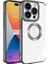 Apple iPhone 15 Pro Uyumlu Kılıf Kamera Korumalı Logo Gösteren Zore Omega Kapak, Koyu Gri 1