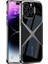 Apple iPhone 15 Pro Uyumlu Kılıf Ultra Ince Kamera Korumalı Pc + Deri Arka Yüzey Zore X-Pro Kapak, Siyah 1