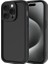 Apple iPhone 15 Pro Uyumlu Kılıf Kamera Korumalı Zore Ananas Kapak, Siyah 1