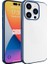 Apple iPhone 15 Pro Uyumlu Kılıf Sert Pc Renkli Çerçeveli Zore Riksos Kapak, Mavi 1