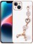 Apple iPhone 15 Uyumlu Kılıf El Tutamaçlı Kamera Korumalı Zore Taka Silikon Kapak, Beyaz 1