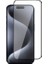 Apple iPhone 15 Pro Uyumlu Zore 3D Rika Temperli Cam Ekran Koruyucu 1