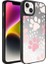 Apple iPhone 14 Uyumlu Kılıf Aynalı Desenli Kamera Korumalı Parlak Zore Mirror Kapak, Pati 1