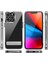 Apple iPhone 14 Pro Uyumlu Kılıf Standlı Şeffaf Silikon Zore L-Stand Kapak 1