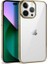 Apple iPhone 14 Pro Uyumlu Kılıf Zore Pixel Kapak, Gold 1