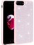 Apple iPhone 7 Plus Uyumlu Kılıf Parlak Taşlı Tasarım Zore Ston Kapak, Pembe 1