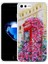 Apple iPhone 7 Plus Uyumlu Kılıf Simli Desenli Kamera Korumalı Parlak Zore Popy Kapak, Kulübe 1