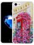 Apple iPhone 7 Uyumlu Kılıf Simli Desenli Kamera Korumalı Parlak Zore Popy Kapak, Kulübe 1