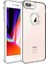 Apple iPhone 8 Plus Uyumlu Kılıf Kamera Korumalı Logo Gösteren Zore Omega Kapak, Gümüş 1