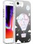 Apple iPhone Se 2020 Uyumlu Kılıf Desenli Zore Silver Sert Kapak, Balon 1