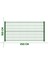 TEL ÇİT SİSTEMLERİ PANEL ÇİT TAKIM (1 ADET PANEL ÇİT TELİ 150X250 CM + 1 ADET PANEL ÇİT DİREĞİ) 2